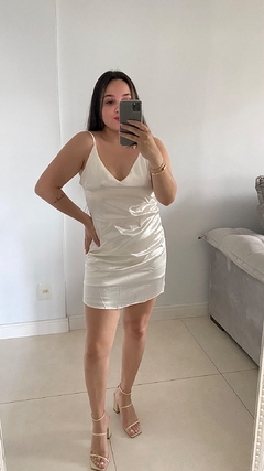 VESTIDO CETIM - comprar online