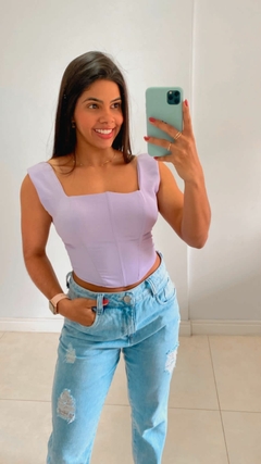 Cropped Corselete