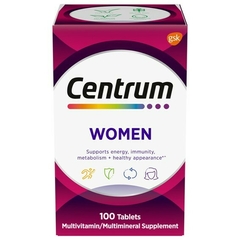 Suplemento Multivitamínico Mulher, com Ferro, Vitamina D3 - Tablets | Centrum - comprar online