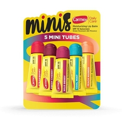 Lip Balm 5un Minis Tubes with SPF - Multi sabor | Carmex