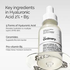 Hyaluronic Acid 2% + B5, Sérum Hidratante | The Ordinary