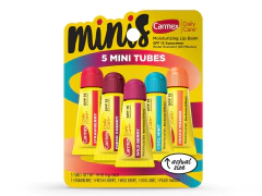 Lip Balm 5un Minis Tubes with SPF - Multi sabor | Carmex