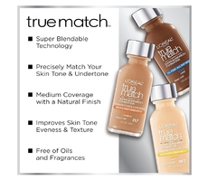 Imagem do Base Líquida True Match Super-Blendable | L'Oréal Paris Makeup