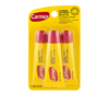 Lip Balm Carmex Hidratante Labial Classic Pack com 3 unidades