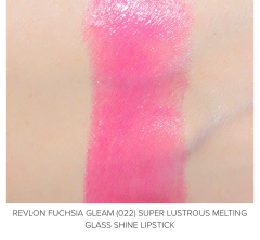 Batom Super Lustrous Glass Shine com Ácido Hialurônico, 022 Fuchsia Gleam - Revlon - comprar online