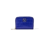 Carteira Small Wallet, Limited Edition, Sapphire Croc | Victoria's Secret