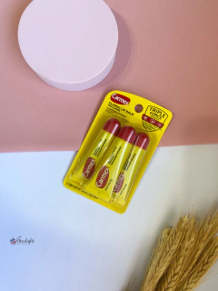 Lip Balm Carmex Hidratante Labial Classic Pack com 3 unidades - Starlight Importados