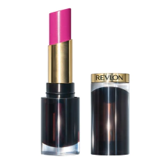 Batom Super Lustrous Glass Shine com Ácido Hialurônico, 022 Fuchsia Gleam - Revlon