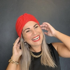 TURBANTE FECHADO | Vermelho - comprar online