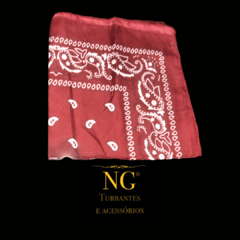 BANDANA CLÁSSICA | Bordô
