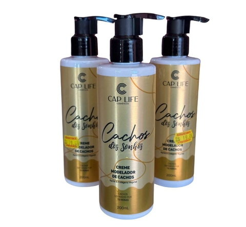 Creme Modelador Cachos dos Sonhos -Cap Life