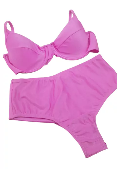 Biquíni Aro Hot Pants Liso Feminino 100150 na internet