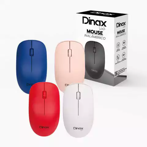 MOUSE INALAMBRICO DINAX COLORES - comprar online