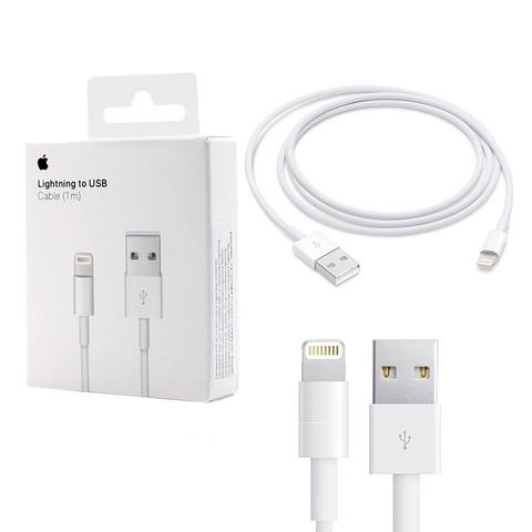 CABLE APPLE IPHONE USB A LIGHTNING 1M ORIGINAL - comprar online