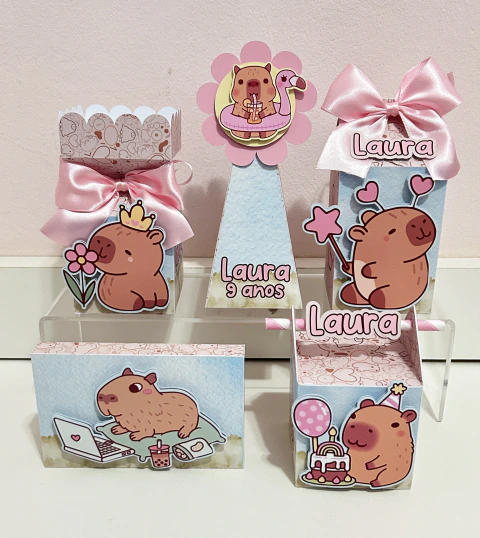 Kit 25 caixas Capivara