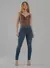 Calça Feminina Cigarrete Black Jeans REF 24251
