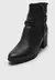 Bota Cano Baixo Couro Burnish Bottero REF 346907 - comprar online