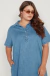 Vestido Jeans Curto com Bolso Izzat REF 4468504 na internet