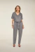 Conjunto Blusa e Calça Pantalona Elegance All Curves REF 091245