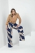 Calça Pantalona Estampada Elegance All Curves REF 022082