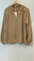 Bata de Crepe com Decote em V Ramo Selvagem REF 31061248