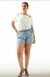 Shorts Jeans Com Brilho Elegance REF 172079