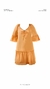 Imagem do VESTIDO CURTO COM BABADO SAIA, MANGAS 3/4 E AMARRAÇÃO DECOTE REF 052762