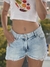 Short denim claro