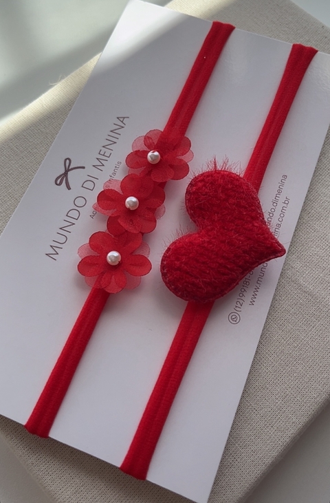 Faixa vermelha unidade