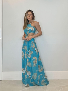 Vestido Felina Blue - loja online
