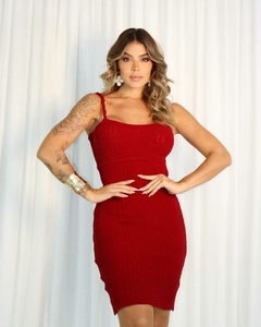 Vestido Alienen - vermelho