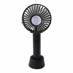 Mini Ventilador Recarregável Portátil De Mão Mesa USB Pilha 3 Velocidades na internet