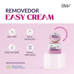Removedor em Creme Para Extensão de Cílios - Easy Cream SM Lashes 5g - LetiCílios Store