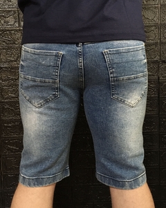 Bermuda Jeans Com Elastano Perfil Catt - Loja Mister John