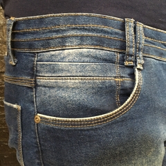 Bermuda Jeans Tradicional Com Elastano Perfil Catt - loja online