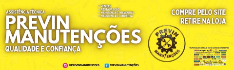 Banner de Previn manutenções - peças e ferramentas originais 