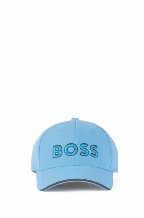 BONÉ BOSS CAP EM MISTURA DE POLIÉSTER - AZUL - U