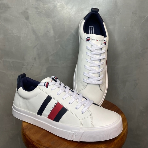 TÊNIS TOMMY HILFIGER DINO 9A - BRANCO