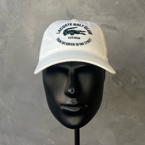 BONÉ LACOSTE GOLF CLUB - BRANCO