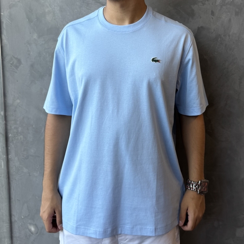 CAMISETA LACOSTE SPORT BASICA - AZUL BEBÊ