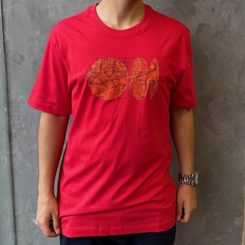CAMISETA NIKE TEE JUST DO IT - VERMELHO