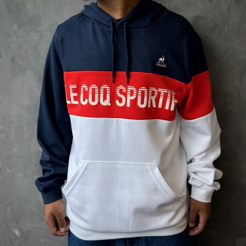BLUSA DE MOLETOM FECHADA LE COQ SPORTIF SAISON 2 HOODY - THREE COLORS