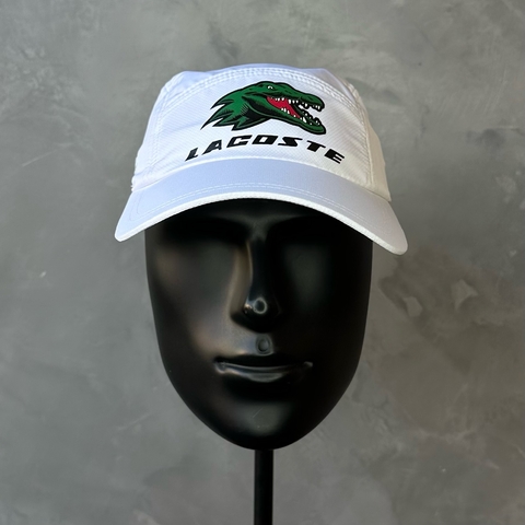 BONÉ LACOSTE SPORT DE TÊNIS COM CROCODILO EXCLUSIVO - BRANCO