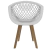 Cadeira Web - Pé Wood - comprar online