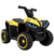 Quadriciclo Infantil Elétrico Preto e Amarelo - comprar online