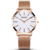 Relógio Elegante Unissex com Pulseira de Metal Gradeada - comprinhasonline | Facilidade e qualidade ao seu alcance