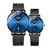 Imagem do Relógio Elegante Unissex com Pulseira de Metal Gradeada