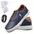 Combo Infantil Tênis Masculino Escolar Casual Sintético com Relógio Digital e Meia do 27 ao 36