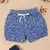 Shorts de Bebê Menino Estampa Minimalista até 12 Meses - loja online