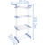 Varal Torre 3 Andares Inox Retrátil Compacto - comprinhasonline | Facilidade e qualidade ao seu alcance